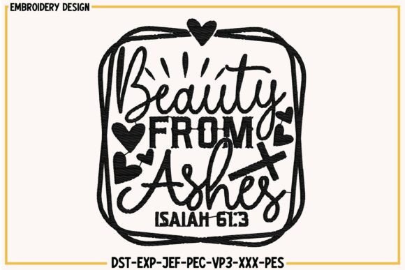 Beauty from Ashes Christian Embroidery Review
