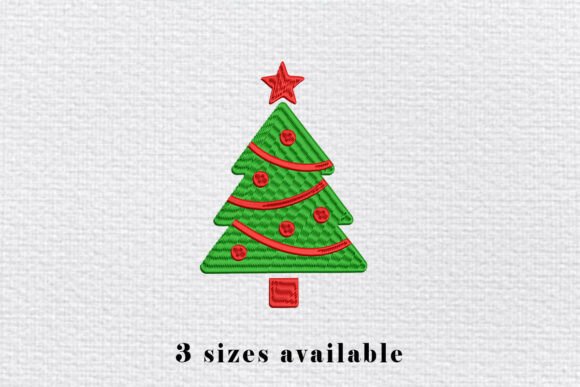 Christmas Tree Embroidery Design File Review