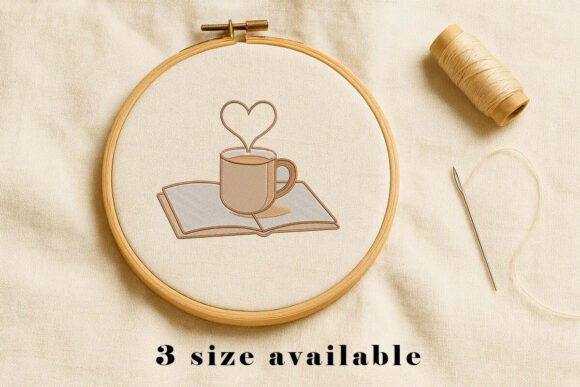 Coffee Book Embroidery Design Review