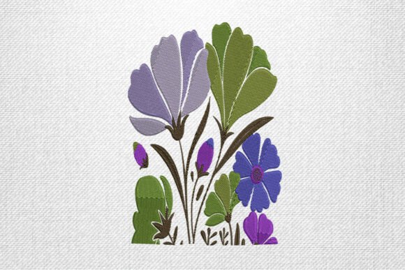Lavender Garden Floral Embroidery Design Review