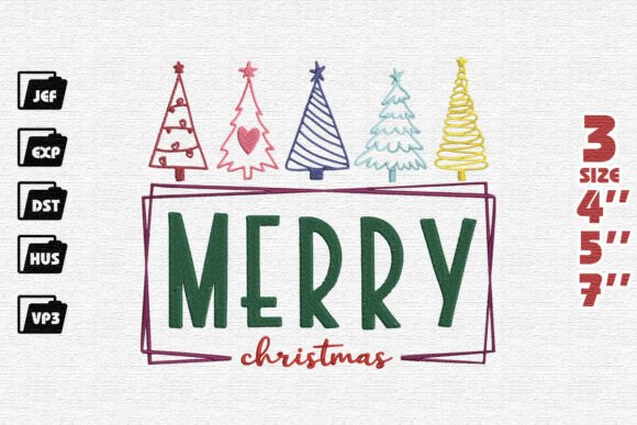 Modern Merry Christmas with Whimsical Trees Review