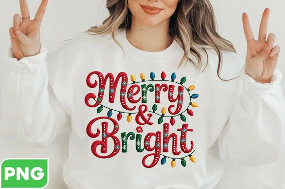 Reviewing Merry Bright Lights Embroidery Png