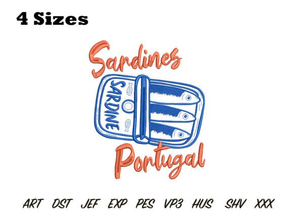 Sardines Portugal Embroidery Design Review
