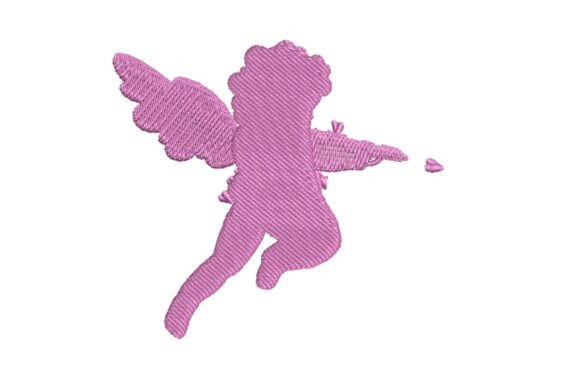 Shooting Cupid with Heart Arrow Embroidery Design Review