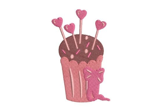 Valentine's Day Heart Topper Cupcake Embroidery Review