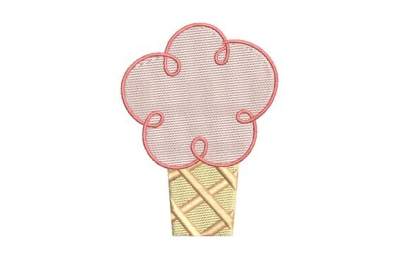 Whimsical Cotton Candy Cone Embroidery Design Review