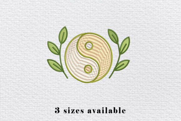 Yin Yang Leaf Embroidery Design File Review